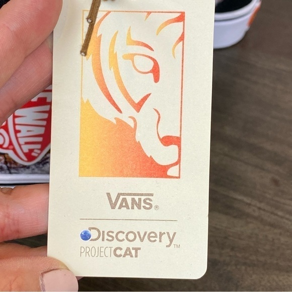 Vans x Discovery Sk8-Hi Project Cat Comfycush High Top Sneakers Size 10 Women - Picture 13 of 15